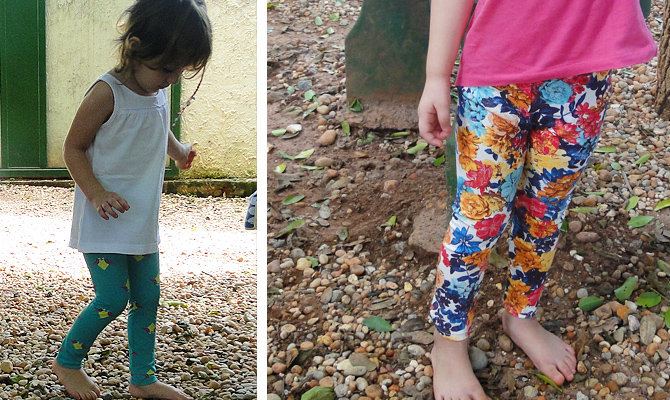 Tutorial e molde grátis calça legging infantil